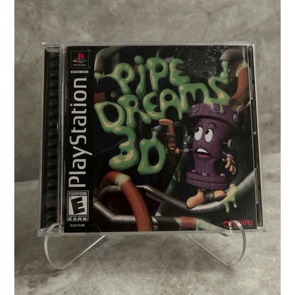 Pipe Dreams 3D Sony PlayStation 1 PS1, 2001 Complete Tested CIB